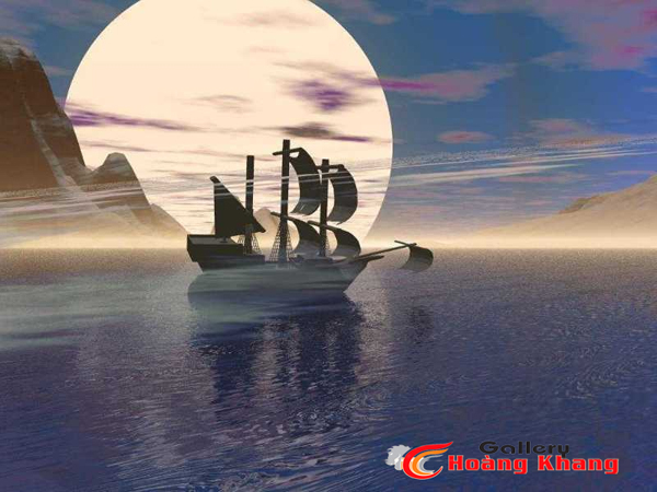 Tranh Thuyền Bườm